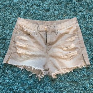 Article of society gray jean shorts